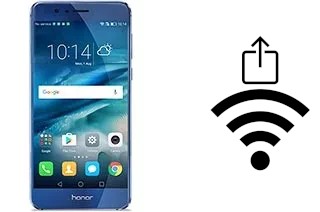 So generieren Sie einen QR-Code mit dem Wifi-Passwort auf einem Huawei Honor 8