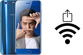 So generieren Sie einen QR-Code mit dem Wifi-Passwort auf einem Huawei Honor 9