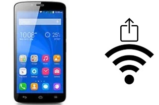 So generieren Sie einen QR-Code mit dem Wifi-Passwort auf einem Huawei Honor Holly