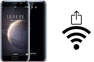 So generieren Sie einen QR-Code mit dem Wifi-Passwort auf einem Huawei Honor Magic