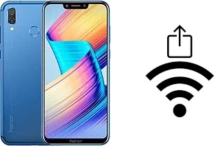 So generieren Sie einen QR-Code mit dem Wifi-Passwort auf einem Huawei Honor Play