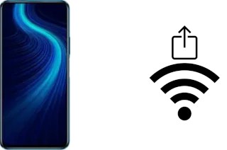 So generieren Sie einen QR-Code mit dem Wifi-Passwort auf einem Huawei Honor X10 Pro