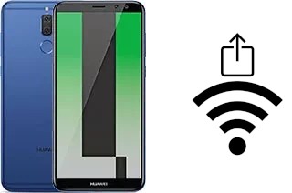 So generieren Sie einen QR-Code mit dem Wifi-Passwort auf einem Huawei Mate 10 Lite