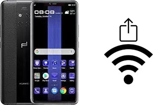 So generieren Sie einen QR-Code mit dem Wifi-Passwort auf einem Huawei Mate 20 RS Porsche Design