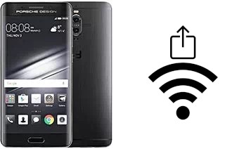 So generieren Sie einen QR-Code mit dem Wifi-Passwort auf einem Huawei Mate 9 Porsche Design