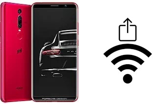 So generieren Sie einen QR-Code mit dem Wifi-Passwort auf einem Huawei Mate RS Porsche Design