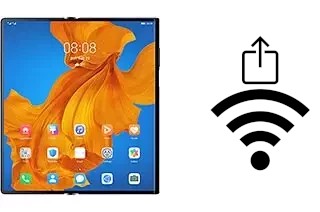 So generieren Sie einen QR-Code mit dem Wifi-Passwort auf einem Huawei Mate Xs