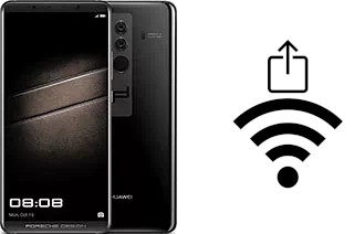 So generieren Sie einen QR-Code mit dem Wifi-Passwort auf einem Huawei Mate 10 Porsche Design