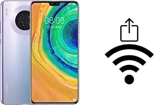 So generieren Sie einen QR-Code mit dem Wifi-Passwort auf einem Huawei Mate 30