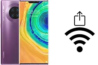 So generieren Sie einen QR-Code mit dem Wifi-Passwort auf einem Huawei Mate 30 Pro