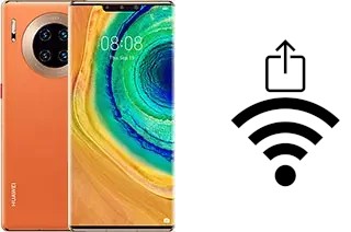 So generieren Sie einen QR-Code mit dem Wifi-Passwort auf einem Huawei Mate 30 Pro 5G