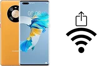 So generieren Sie einen QR-Code mit dem Wifi-Passwort auf einem Huawei Mate 40 Pro 4G