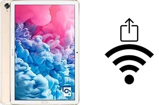 So generieren Sie einen QR-Code mit dem Wifi-Passwort auf einem Huawei MatePad 10.8