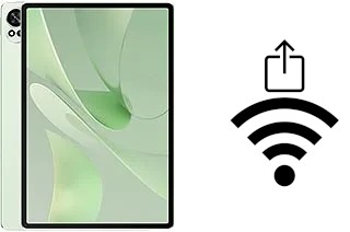 So generieren Sie einen QR-Code mit dem Wifi-Passwort auf einem Huawei MatePad Air (2024)