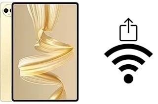 So generieren Sie einen QR-Code mit dem Wifi-Passwort auf einem Huawei MatePad Pro 12.2 (2024)