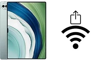 So generieren Sie einen QR-Code mit dem Wifi-Passwort auf einem Huawei MatePad Pro 13.2