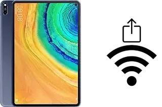 So generieren Sie einen QR-Code mit dem Wifi-Passwort auf einem Huawei MatePad Pro