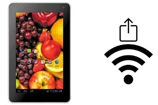 So generieren Sie einen QR-Code mit dem Wifi-Passwort auf einem Huawei MediaPad 7 Lite