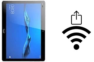 So generieren Sie einen QR-Code mit dem Wifi-Passwort auf einem Huawei MediaPad M3 Lite 10