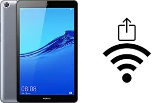 So generieren Sie einen QR-Code mit dem Wifi-Passwort auf einem Huawei MediaPad M5 Lite 8