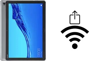 So generieren Sie einen QR-Code mit dem Wifi-Passwort auf einem Huawei MediaPad M5 lite