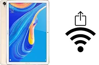 So generieren Sie einen QR-Code mit dem Wifi-Passwort auf einem Huawei MediaPad M6 10.8