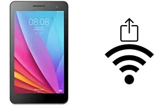 So generieren Sie einen QR-Code mit dem Wifi-Passwort auf einem Huawei MediaPad T1 7.0 Plus