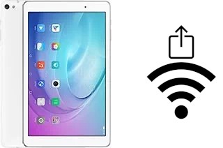 So generieren Sie einen QR-Code mit dem Wifi-Passwort auf einem Huawei MediaPad T2 10.0 Pro