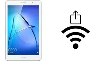 So generieren Sie einen QR-Code mit dem Wifi-Passwort auf einem Huawei MediaPad T3 8.0