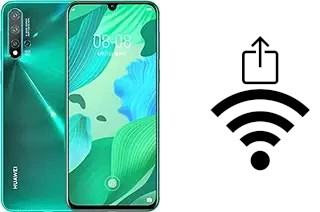 So generieren Sie einen QR-Code mit dem Wifi-Passwort auf einem Huawei nova 5