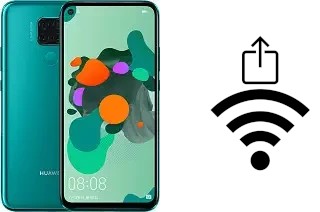 So generieren Sie einen QR-Code mit dem Wifi-Passwort auf einem Huawei nova 5i Pro