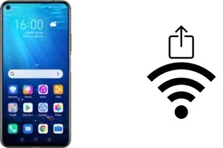 So generieren Sie einen QR-Code mit dem Wifi-Passwort auf einem Huawei nova 5T Pro