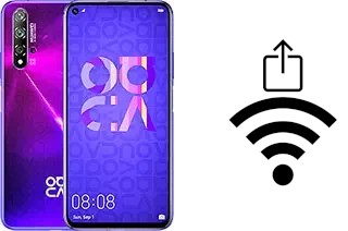 So generieren Sie einen QR-Code mit dem Wifi-Passwort auf einem Huawei nova 5T