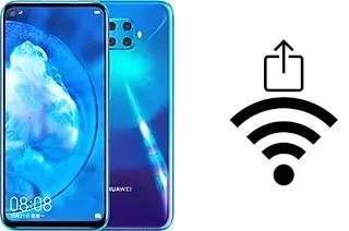 So generieren Sie einen QR-Code mit dem Wifi-Passwort auf einem Huawei nova 5z