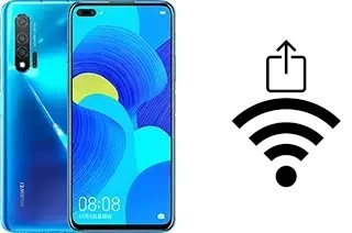 So generieren Sie einen QR-Code mit dem Wifi-Passwort auf einem Huawei nova 6 5G