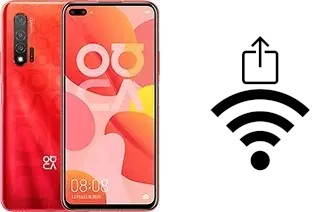 So generieren Sie einen QR-Code mit dem Wifi-Passwort auf einem Huawei nova 6