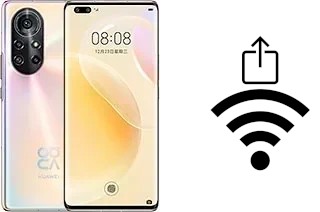 So generieren Sie einen QR-Code mit dem Wifi-Passwort auf einem Huawei nova 8 Pro 5G