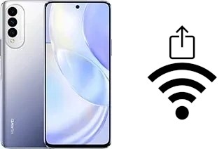 So generieren Sie einen QR-Code mit dem Wifi-Passwort auf einem Huawei nova 8 SE Youth