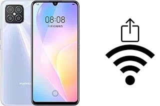 So generieren Sie einen QR-Code mit dem Wifi-Passwort auf einem Huawei nova 8 SE