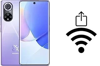 So generieren Sie einen QR-Code mit dem Wifi-Passwort auf einem Huawei nova 9