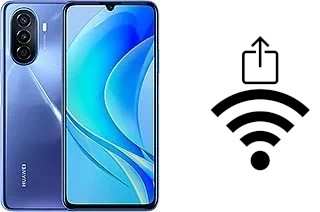 So generieren Sie einen QR-Code mit dem Wifi-Passwort auf einem Huawei nova Y70 Plus