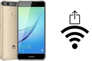 So generieren Sie einen QR-Code mit dem Wifi-Passwort auf einem Huawei nova