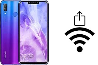 So generieren Sie einen QR-Code mit dem Wifi-Passwort auf einem Huawei nova 3