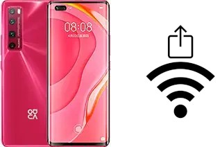 So generieren Sie einen QR-Code mit dem Wifi-Passwort auf einem Huawei nova 7 Pro 5G