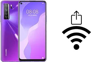 So generieren Sie einen QR-Code mit dem Wifi-Passwort auf einem Huawei nova 7 SE