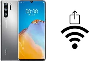 So generieren Sie einen QR-Code mit dem Wifi-Passwort auf einem Huawei P30 Pro New Edition