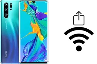 So generieren Sie einen QR-Code mit dem Wifi-Passwort auf einem Huawei P30 Pro