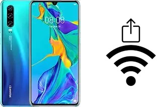 So generieren Sie einen QR-Code mit dem Wifi-Passwort auf einem Huawei P30