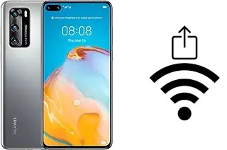 So generieren Sie einen QR-Code mit dem Wifi-Passwort auf einem Huawei P40