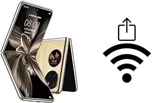 So generieren Sie einen QR-Code mit dem Wifi-Passwort auf einem Huawei P50 Pocket